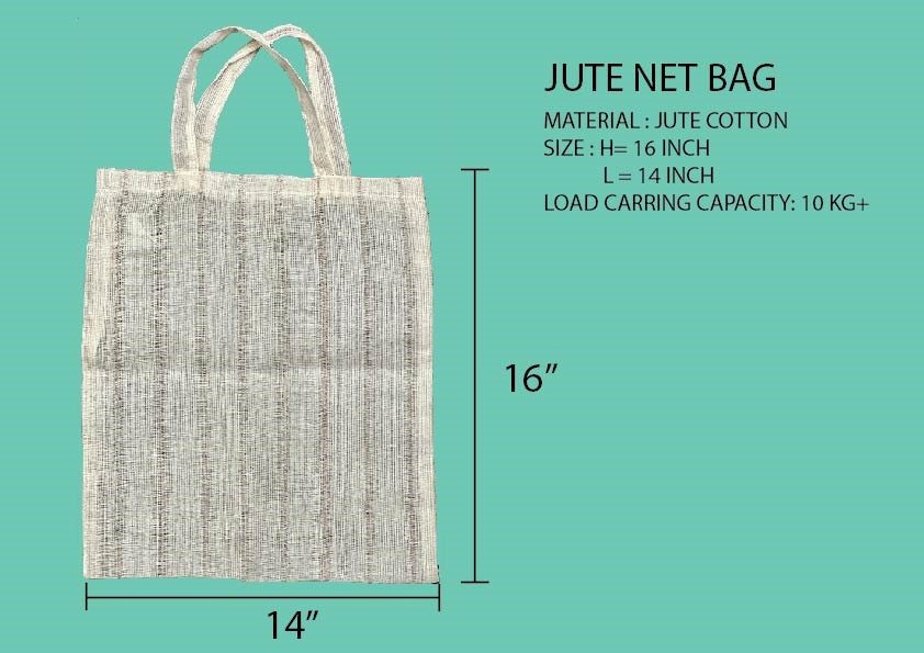 Organic Jute Shopping Bag - Image 4