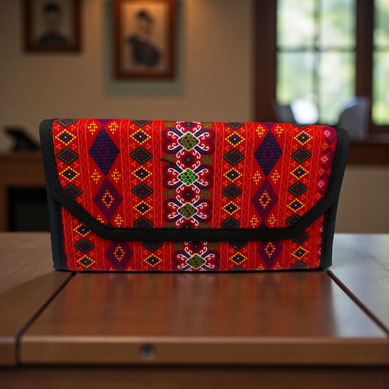 Monipuri Ladis Hand Purse 9x4.5 Inch