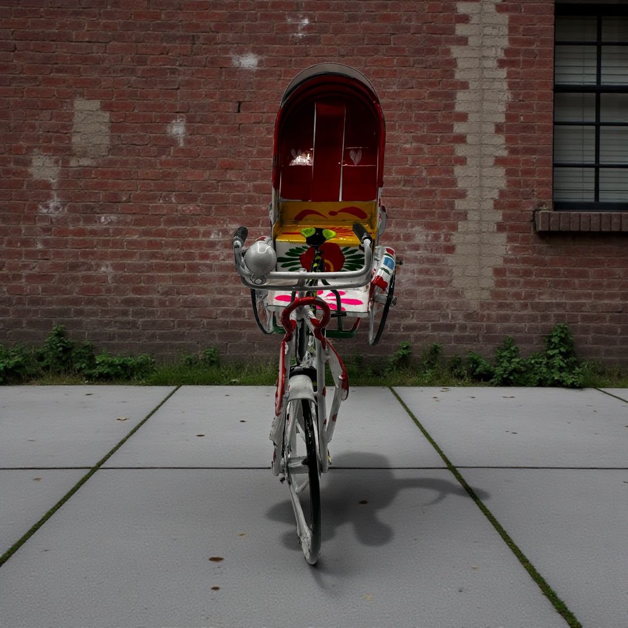 Mini Rickshaw - Metal - Image 6